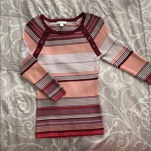 Cute Stripped New York & Co. blouse